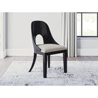 Signature Design by Ashley Rowanbeck Black Home Office Desk Chair - 20W x 24D x 34H