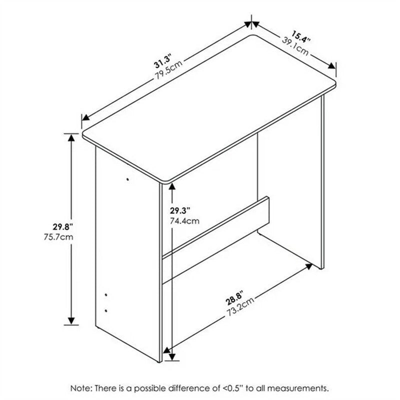 Simplistic A Frame Computer Desk