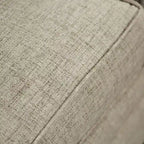 Chetbert Transitional Cream Fabric Upholstered 2-Piece Sofa Set