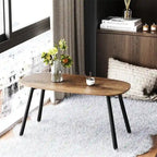 Folding Coffee Table Rustic Farmhouse Coffee Tables - 31.5D x 15.7W x 17.7H