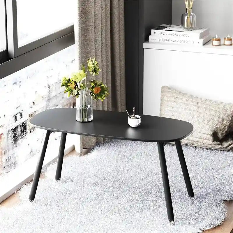 Folding Coffee Table Rustic Farmhouse Coffee Tables - 31.5D x 15.7W x 17.7H