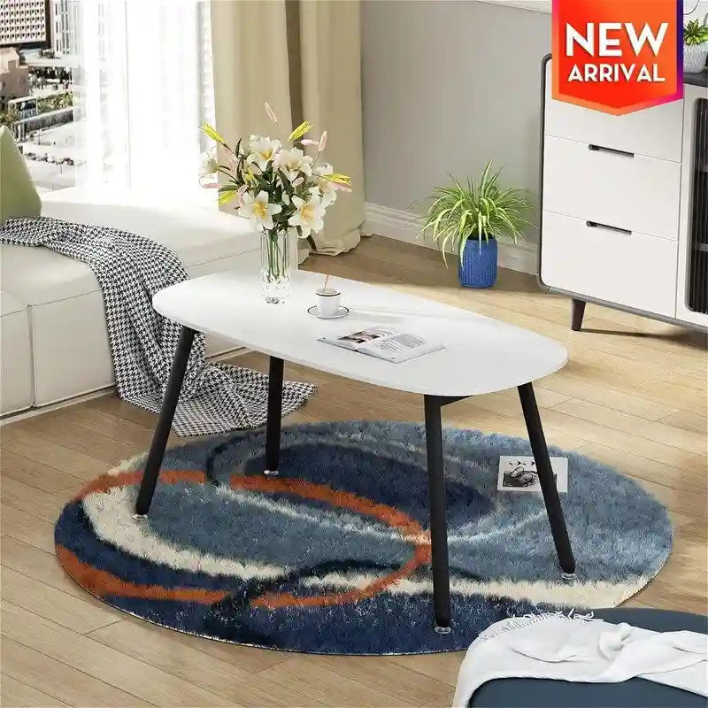 Folding Coffee Table Rustic Farmhouse Coffee Tables - 31.5D x 15.7W x 17.7H