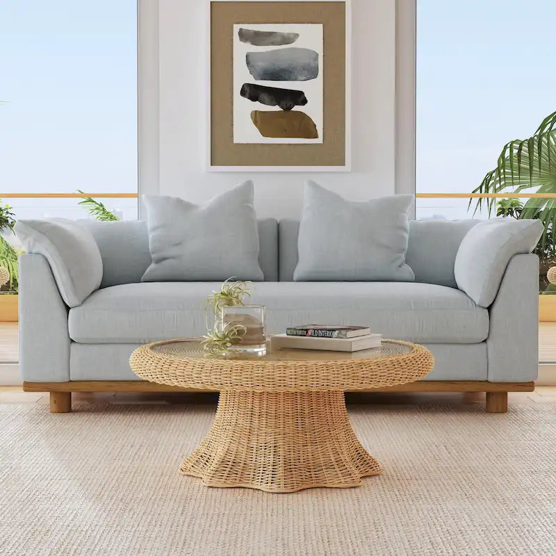 Flora  Scalloped Coffee Table