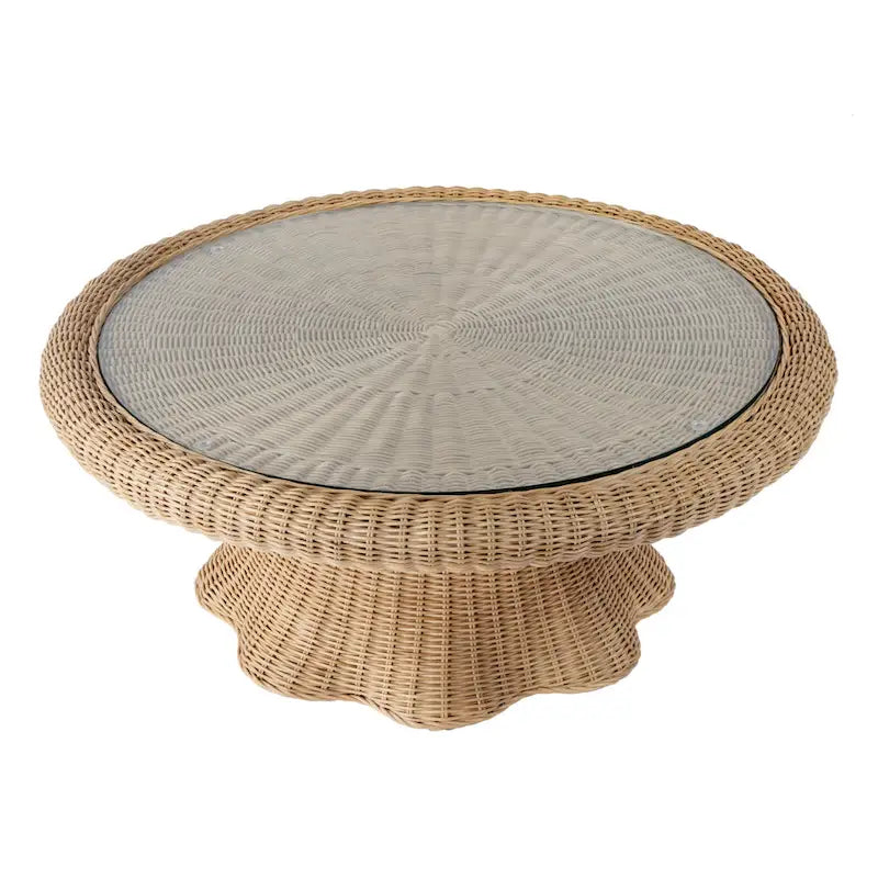 Flora  Scalloped Coffee Table