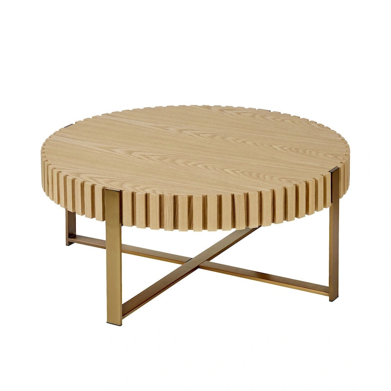 Round Coffee Table for Living Room