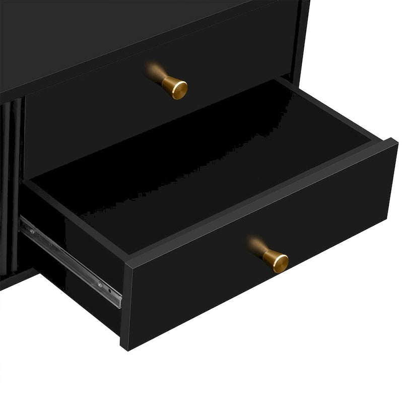 TV Stand for 65+ Inch TV, TV Media Console Table, Modern TV Stand with Storage, TV Console Cabinet Furniture for Living Room