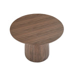 Round Dining Table Modern Wood Kitchen Table