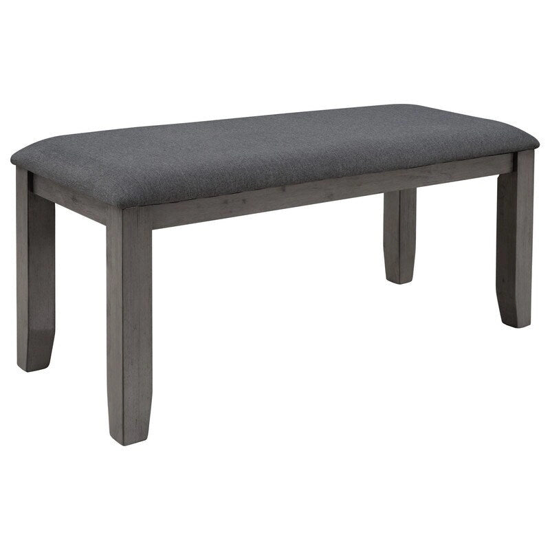 5-piece Farmhouse Dining Set Rectangular Table Chair