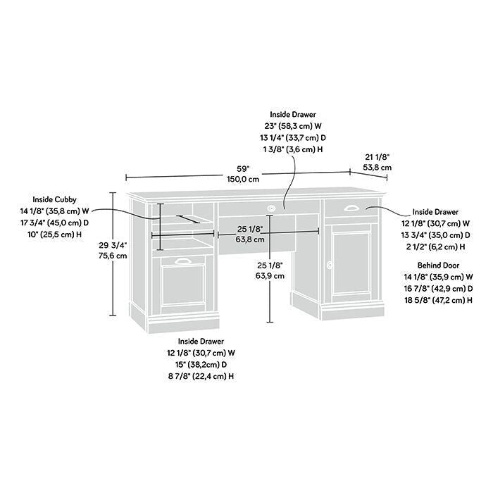 Barrister Lane Executive Desk