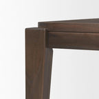 Teva Dark Brown Wood Rectangular 72 Dining Table - 72.0L x 39.0W x 30.0H