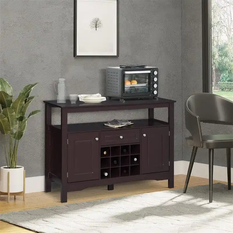 Coffee Bar Cabinet - 15.75D x 45.75W x 32.5H
