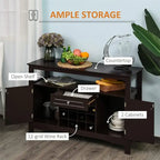 Coffee Bar Cabinet - 15.75D x 45.75W x 32.5H