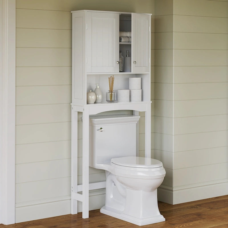 Ashland Over the Toilet Bathroom Spacesaver Wall Medicine Storage Cabinet with Adjustable Shelf