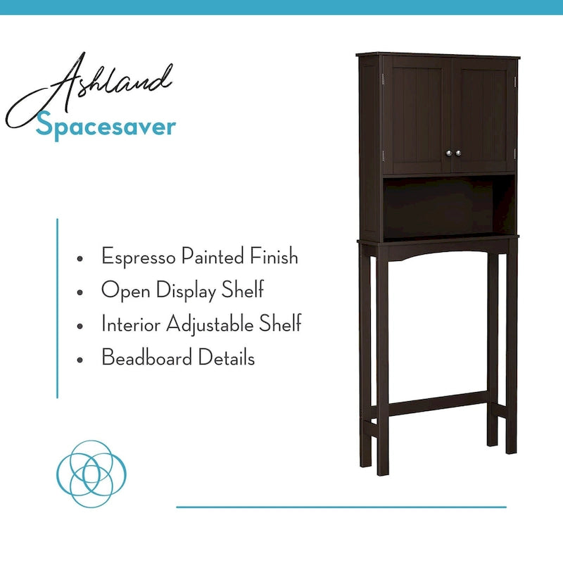 Ashland Over the Toilet Bathroom Spacesaver Wall Medicine Storage Cabinet with Adjustable Shelf