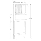 Ashland Over the Toilet Bathroom Spacesaver Wall Medicine Storage Cabinet with Adjustable Shelf