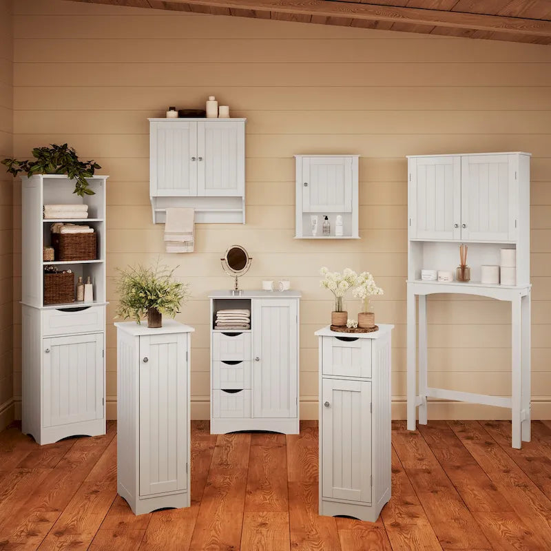 Ashland Over the Toilet Bathroom Spacesaver Wall Medicine Storage Cabinet with Adjustable Shelf