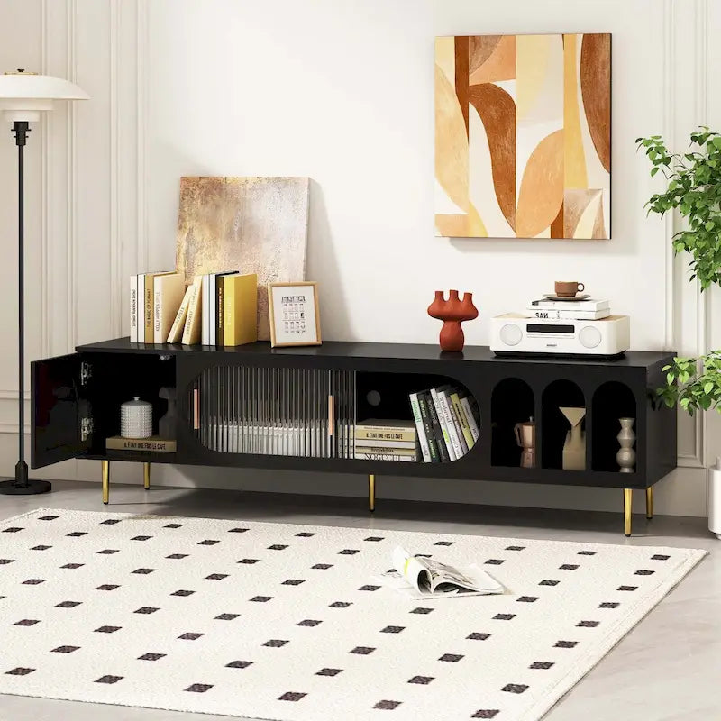 Modern TV Stand for 70 Inch TV for Living Room