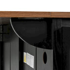 53.5Farmhouse Kitchen Island with Power Outlet
