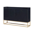 47.2 Modern 4 Door Buffet with Metal Base