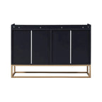 47.2 Modern 4 Door Buffet with Metal Base