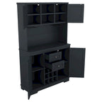 Coffee Bar Cabinet Kitchen Cabinet with Storage,Wine Cabinet with Drawers shelves and cabinets,Buffet Wine & Glass Racks