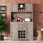 Coffee Bar Cabinet Kitchen Cabinet with Storage,Wine Cabinet with Drawers shelves and cabinets,Buffet Wine & Glass Racks