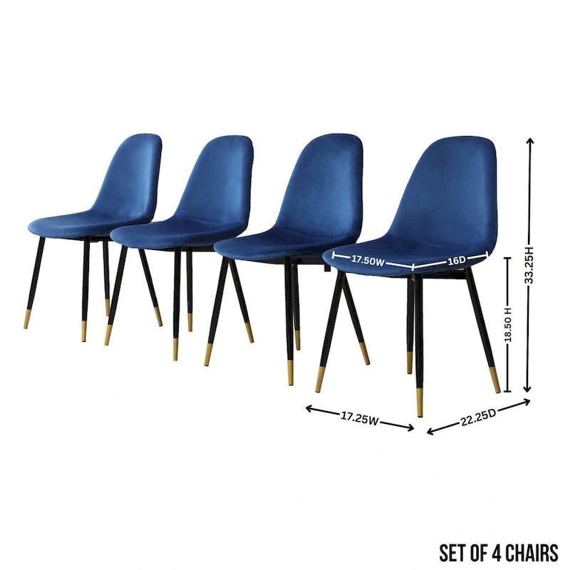Roundhill Furniture Evatt 5-Piece Round Dining Set, Trestle Round Table with 4 Stylish Chairs