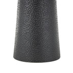 Metal Handmade Side End Accent Table with Rope Tabletop - Black