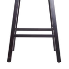 Moore Modern Rubberwood Swivel 33.25-Inch Barstool (set of 2)