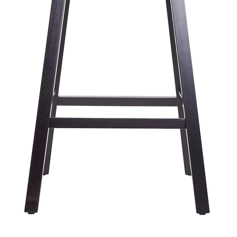Moore Modern Rubberwood Swivel 33.25-Inch Barstool (set of 2)
