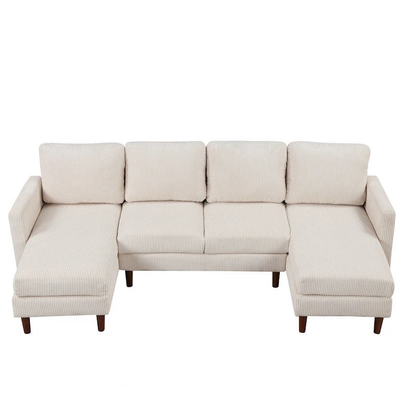 103W U-shaped Cushion Combination Sofa,
