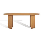 Couture Svenja Wood Dining Table - 79 In W x 35 In D x 29.5 In H - 79Wx35Dx30H