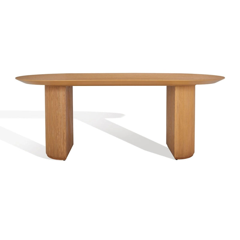 Couture Svenja Wood Dining Table - 79 In W x 35 In D x 29.5 In H - 79Wx35Dx30H