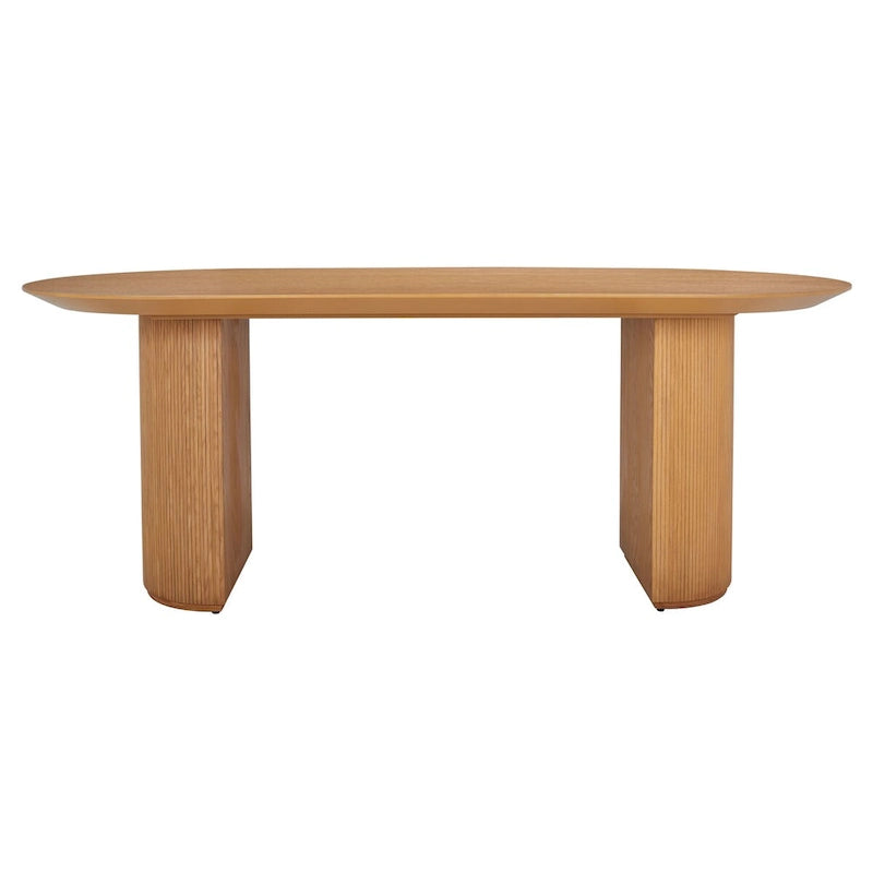 Couture Svenja Wood Dining Table - 79 In W x 35 In D x 29.5 In H - 79Wx35Dx30H