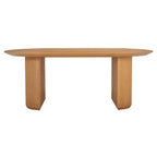 Couture Svenja Wood Dining Table - 79 In W x 35 In D x 29.5 In H - 79Wx35Dx30H