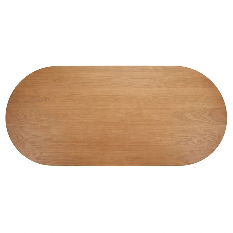 Couture Svenja Wood Dining Table - 79 In W x 35 In D x 29.5 In H - 79Wx35Dx30H