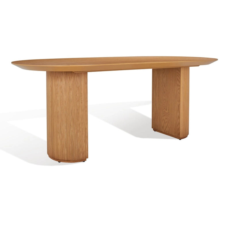Couture Svenja Wood Dining Table - 79 In W x 35 In D x 29.5 In H - 79Wx35Dx30H