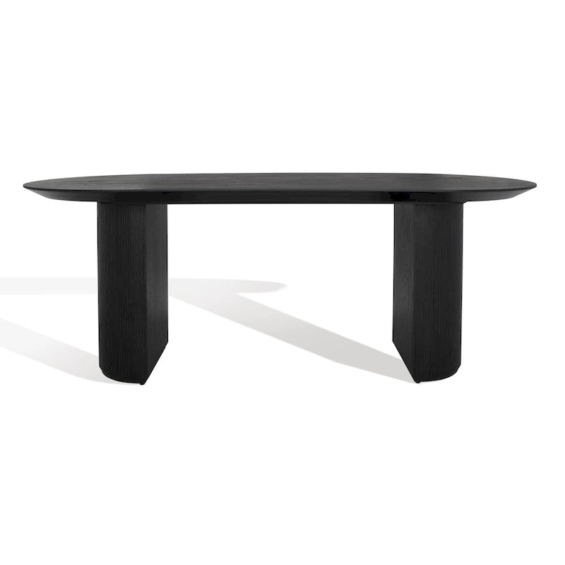 Couture Svenja Wood Dining Table - 79 In W x 35 In D x 29.5 In H - 79Wx35Dx30H