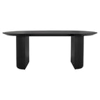 Couture Svenja Wood Dining Table - 79 In W x 35 In D x 29.5 In H - 79Wx35Dx30H
