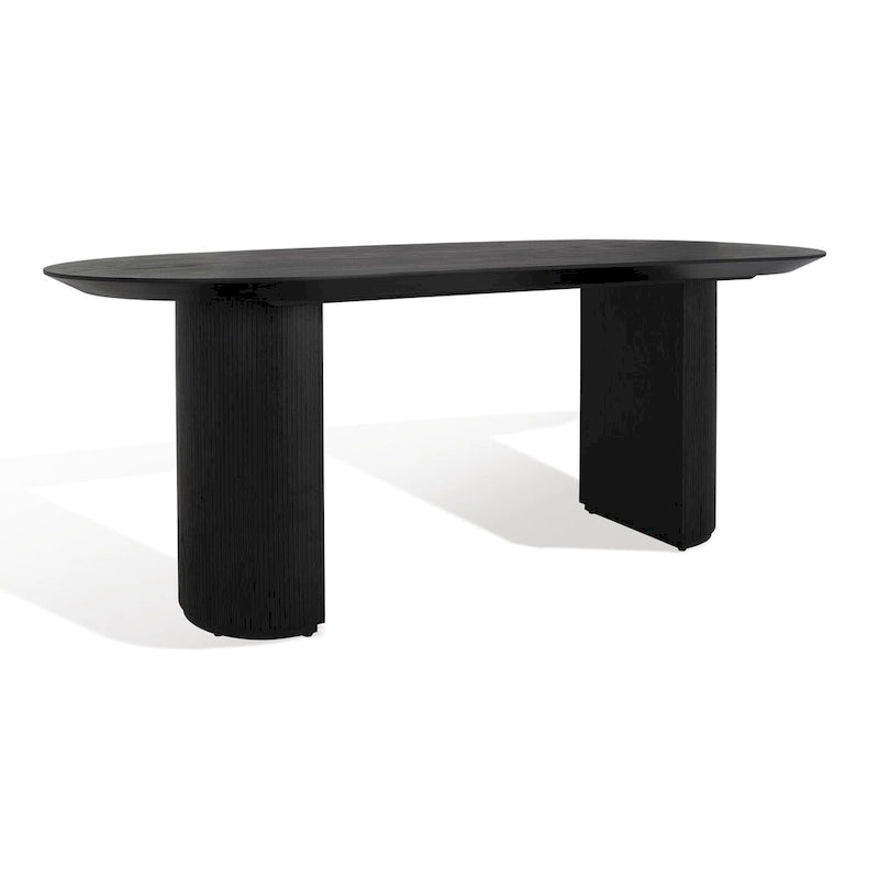 Couture Svenja Wood Dining Table - 79 In W x 35 In D x 29.5 In H - 79Wx35Dx30H